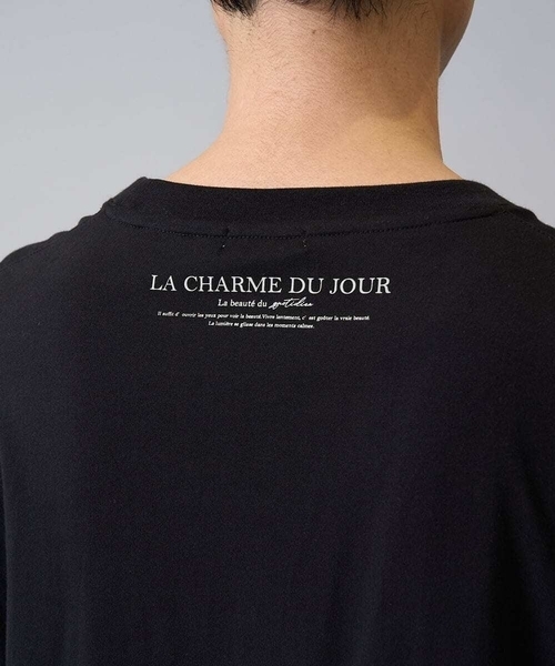 a.v.v(アーヴェヴェ)の「【接触冷感】フォトグラファーコラボワイドシルエットカットソー HIDEYUKI SUTO(Tシャツ/カットソー・メンズ・ライトグレー/ブラック・50/48/46)」の13枚目の写真