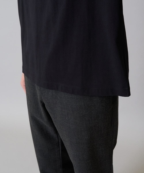 a.v.v(アーヴェヴェ)の「【接触冷感】フォトグラファーコラボワイドシルエットカットソー HIDEYUKI SUTO(Tシャツ/カットソー・メンズ・ライトグレー/ブラック・50/48/46)」の16枚目の写真