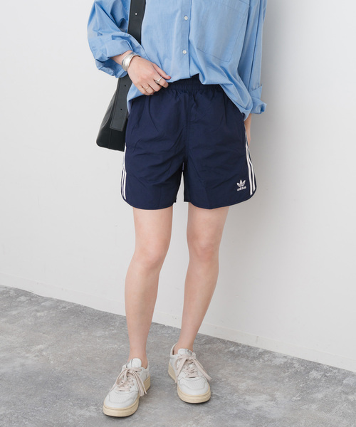 Spick & Span（スピックアンドスパン）の「adidas / アディダス SPRINTER SHORTS（その他パンツ・レディース・ブラック/ネイビー・SMALL）」の8枚目の写真