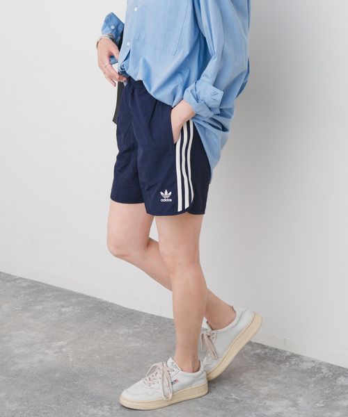 Spick & Span（スピックアンドスパン）の「adidas / アディダス SPRINTER SHORTS（その他パンツ・レディース・ブラック/ネイビー・SMALL）」の9枚目の写真