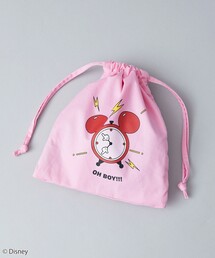 coen | 【MICKEY(ミッキー) / 別注】プリント巾着ポーチ(ポーチ)