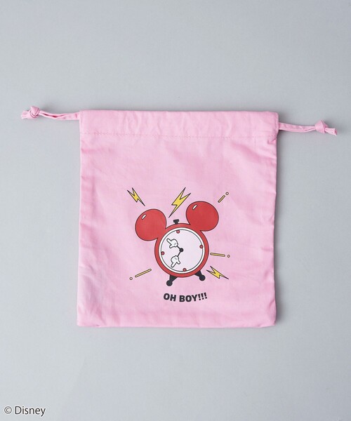 coen（コーエン）の「【MICKEY(ミッキー) / 別注】プリント巾着ポーチ（ポーチ・レディース・その他1/ライトブルー/ライトピンク・FREE）」の12枚目の写真