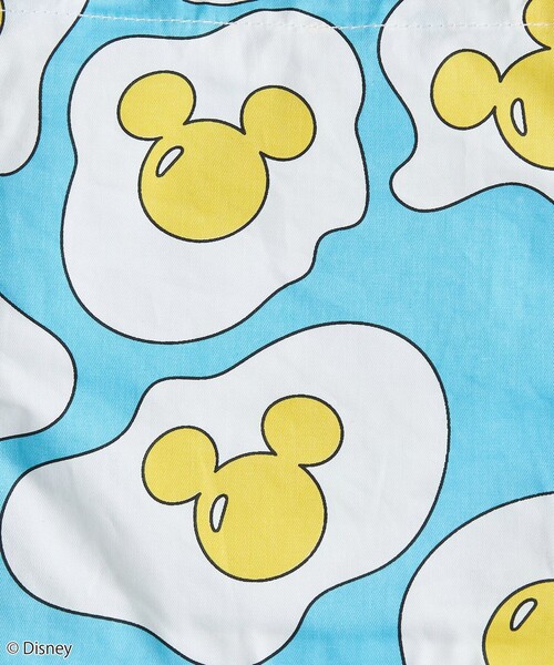 coen（コーエン）の「【MICKEY(ミッキー) / 別注】プリント巾着ポーチ（ポーチ・レディース・その他1/ライトブルー/ライトピンク・FREE）」の8枚目の写真