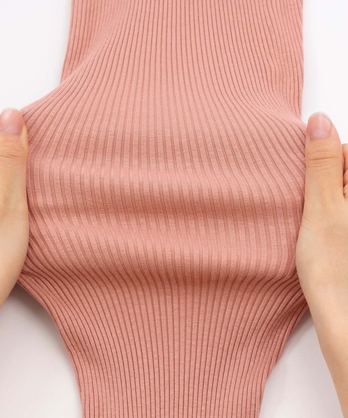 JILL STUART（ジルスチュアート）の「≪WEB限定≫JILLSTUART レディース リブレギンス ルームウェア 93140003（ルームウェア/パジャマ・レディース・ローズ/グレー・M/L）」の9枚目の写真