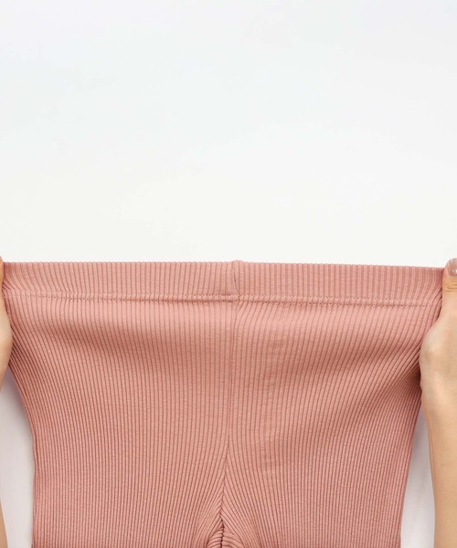 JILL STUART（ジルスチュアート）の「≪WEB限定≫JILLSTUART レディース リブレギンス ルームウェア 93140003（ルームウェア/パジャマ・レディース・ローズ/グレー・M/L）」の11枚目の写真