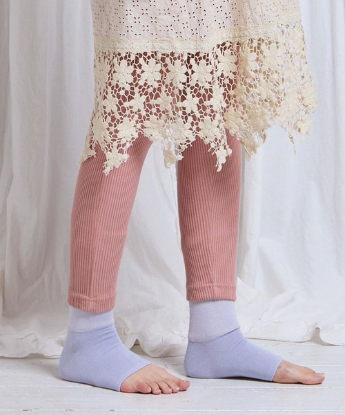 JILL STUART（ジルスチュアート）の「≪WEB限定≫JILLSTUART レディース リブレギンス ルームウェア 93140003（ルームウェア/パジャマ・レディース・ローズ/グレー・M/L）」の5枚目の写真