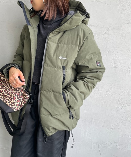 ドナマリー 38 ダウン90% ダウンジャケット 暖かい カーキ系 DMW ロッキーモンロー Rocky Monroe NANGA ナンガ レトロ ダウンジャケット