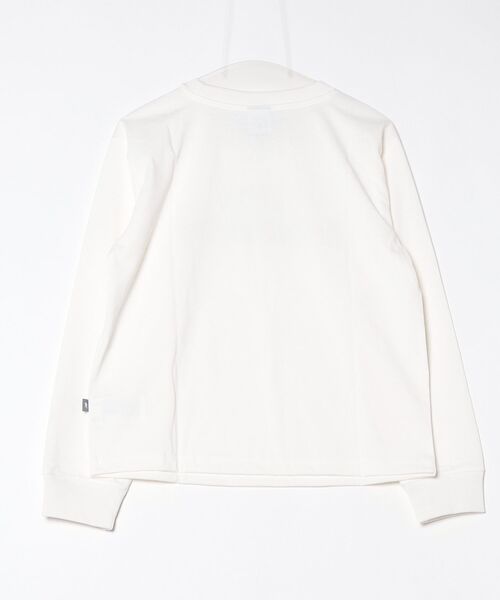 NEW BALANCE（ニューバランス）の「リラックスロングスリーブTシャツ（Tシャツ/カットソー・レディース・オフホワイト/ベビーピンク/ダークグレー・SMALL/MEDIUM/LARGE/X-LARGE）」の11枚目の写真