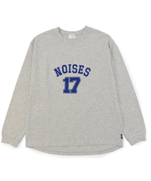 F.O.KIDS(エフオーキッズ)の「5色5柄プリントバリエーション 長袖Tシャツ(オトナ)(Tシャツ/カットソー・キッズ・ピンク/ライム/ブラック/グレー/オフホワイト・MEDIUM/LARGE)」の3枚目の写真