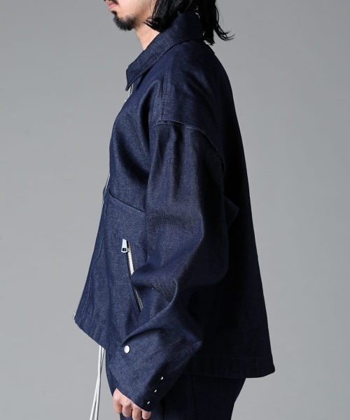 ROYAL FLASH(ロイヤルフラッシュ)の「A.F ARTEFACT/エーエフ・アーティファクト/Tuck Sleeve Jacket/ag-12013-2(デニムジャケット・メンズ・ブルー・2/3)」の5枚目の写真