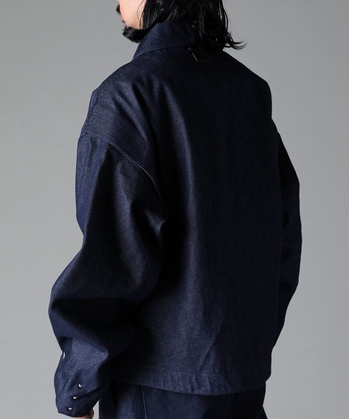 ROYAL FLASH(ロイヤルフラッシュ)の「A.F ARTEFACT/エーエフ・アーティファクト/Tuck Sleeve Jacket/ag-12013-2(デニムジャケット・メンズ・ブルー・2/3)」の7枚目の写真