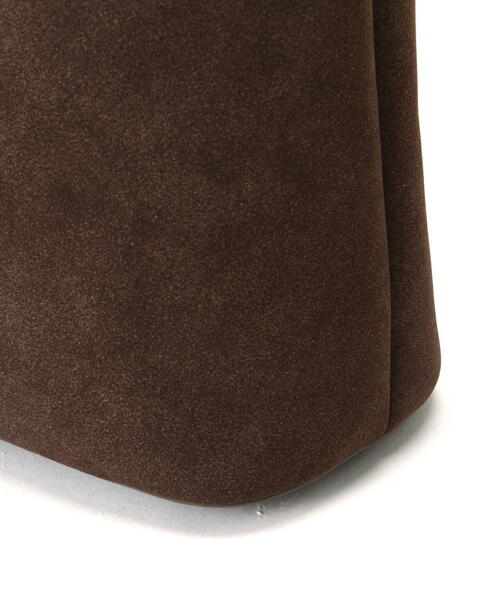 NATURAL BEAUTY BASIC（ナチュラルビューティーベーシック）の「◇グレインホーボーバッグ（ショルダーバッグ・レディース・ダークブラウン/ベージュ・ﾌﾘ-）」の8枚目の写真