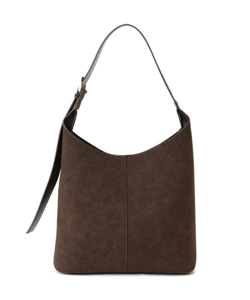 NATURAL BEAUTY BASIC（ナチュラルビューティーベーシック）の「◇グレインホーボーバッグ（ショルダーバッグ・レディース・ダークブラウン/ベージュ・ﾌﾘ-）」の13枚目の写真