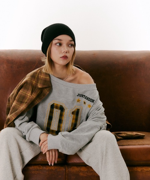 just a noonワンショルスウェット JUST A NOON（ジャストアヌーン）の「ワンショルスウェット