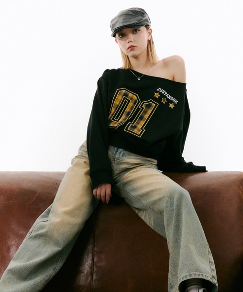 just a noonワンショルスウェット ワンショルスウェット（スウェット）｜JUST A NOON（ジャスト