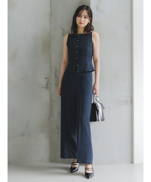 Sustainableハイウエストワイドパンツ（その他パンツ）｜SNIDEL