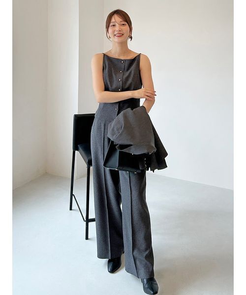 Sustainableハイウエストワイドパンツ（その他パンツ）｜SNIDEL