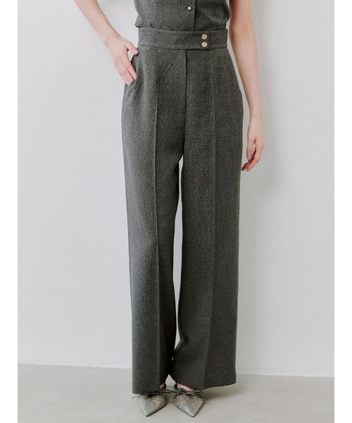 Sustainableハイウエストワイドパンツ（その他パンツ）｜SNIDEL