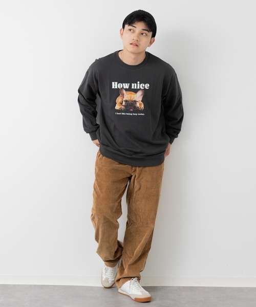 JAM & LINK(ジャムアンドリンク)の「プリント裏毛トレーナー(スウェット・レディース・D/C/A/B・LARGE/MEDIUM)」の22枚目の写真