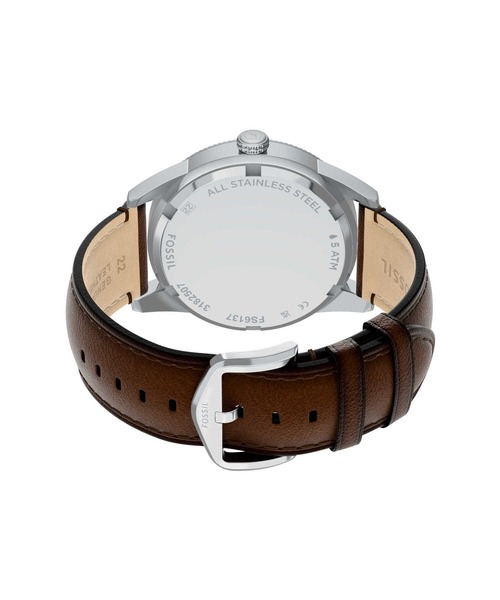 FOSSIL(フォッシル)の「フォッシル 腕時計 メンズ アナログ レザー FS6137(アナログ腕時計・メンズ・ブラウン・FREE)」の3枚目の写真