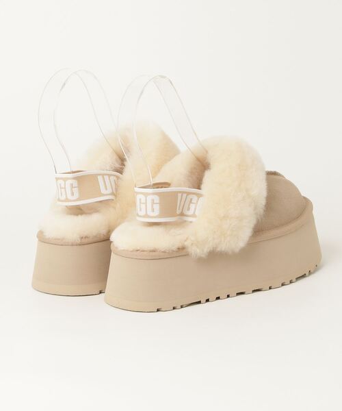 UGG : Funkette ファンケット サンダル 1113474●22● UGG アグ サンダル ファー ファンケット レディース 厚底