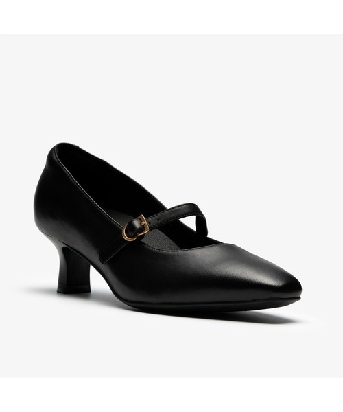 Clarks（クラークス）の「Kyla50 MJ / カイラ 50 MJ（ブラックレザー）（パンプス・レディース・ブラック・2.5/UK3.5/UK4/UK5/UK5.5/UK6.5）」の4枚目の写真