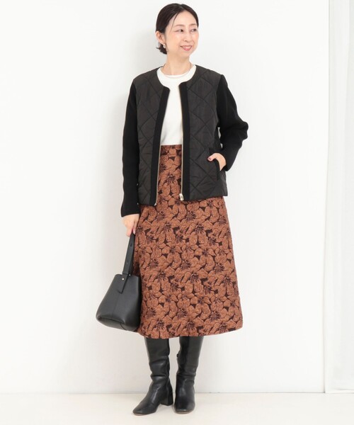 2点まとめAdmiral ニット切替中綿ジャケット ☆美品☆ 中綿×ニット切替