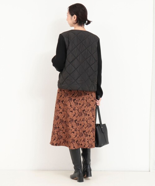 エルマンノシェルヴィーノ ジャケット ニット 切替 ニット ブルゾン フルジップ 231010-j-01m-2.jpg