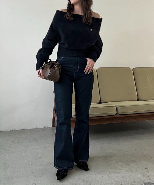 新品、タグつきcapricieuxlemageFOXカシミアドルマリンニット FOXカシミアドルマンニット（ニット/セーター）｜CAPRICIEUX LE'MAGE