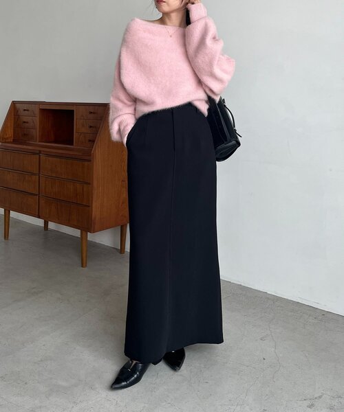 カプリシュレマージュ　FOXカシミアドルマンニット CAPRICIEUX LE'MAGE（カプリシューレマージュ） ニット セーター FOX