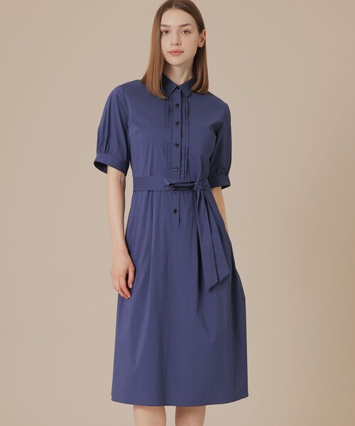 新品・74,800円☆ MACKINTOSH LONDON/ストレッチワンピース セール】コットンナイロンストレッチワンピース（ワンピース
