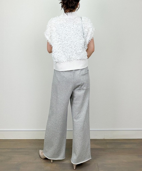 DIARIUM（ディアリウム）の「【日本製】配色スウェットパンツ（その他パンツ・レディース・ブラック/グレー・M）」の17枚目の写真