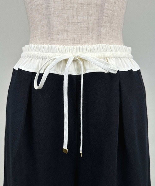 DIARIUM（ディアリウム）の「【日本製】配色スウェットパンツ（その他パンツ・レディース・ブラック/グレー・M）」の20枚目の写真