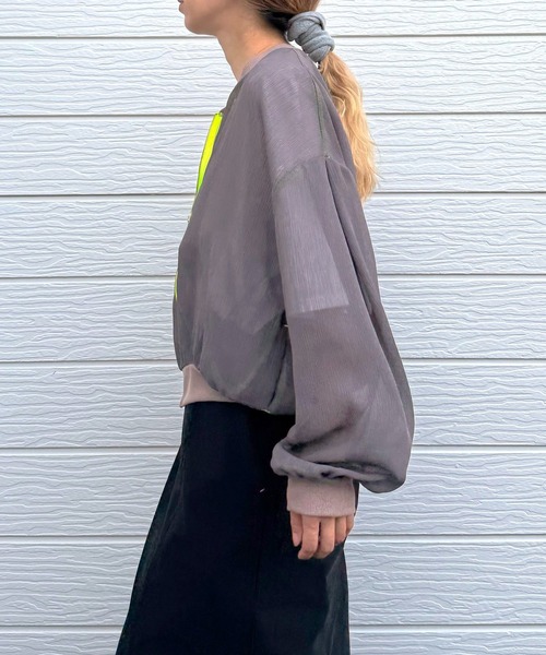 Q(キュー)の「ニュアンスカラーブルゾン(ブルゾン・レディース・ベージュ系その他/ピンク/カーキ・MEDIUM)」の17枚目の写真