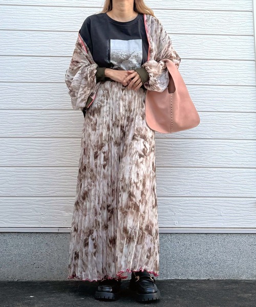 Q(キュー)の「ニュアンスカラーブルゾン(ブルゾン・レディース・ベージュ系その他/ピンク/カーキ・MEDIUM)」の15枚目の写真