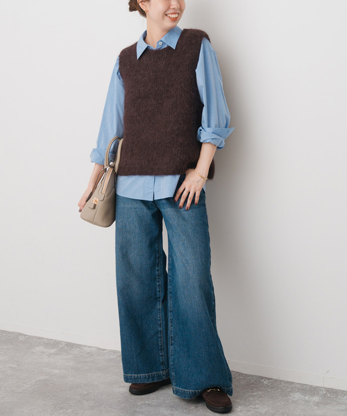 アルパカ混ニットベスト（ベスト）｜Spick & Span（スピックアンド