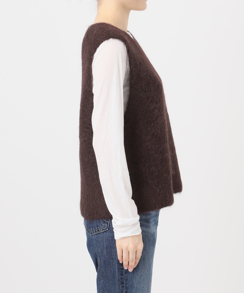 セール】アルパカ混ニットベスト（ベスト）｜Spick & Span（スピック