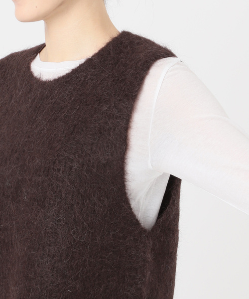 セール】アルパカ混ニットベスト（ベスト）｜Spick & Span（スピック