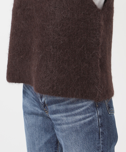 セール】アルパカ混ニットベスト（ベスト）｜Spick & Span（スピック