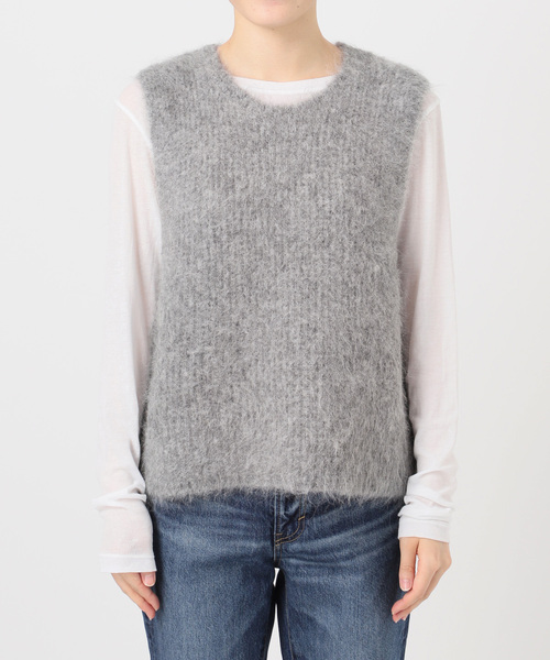 セール】アルパカ混ニットベスト（ベスト）｜Spick & Span（スピック
