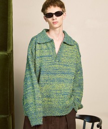 MAISON SPECIAL(]XyV)́sUNISEXtMix Color Fancy Yarn Prime-Over Skipper Knit Pullover/~bNXJ[t@V[[vCI[o[XLbp[jbgvI[o[yMAISON SPECIAL/]XyVz(jbg/Z[^[)