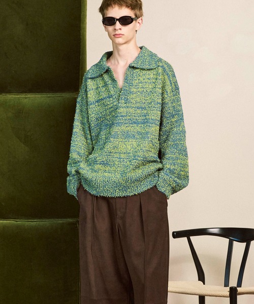 YENN FANCY YARN PO プルオーバー ミックスカラー 配信 YENN FANCY YARN PO プルオーバー ミックスカラー 配信