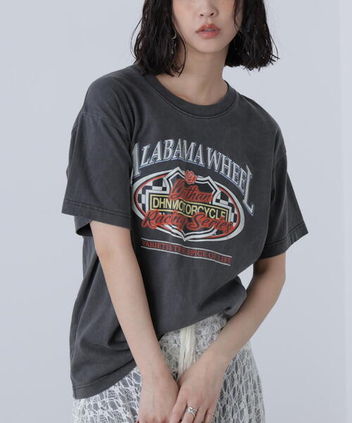FREE'S MART(フリーズマート)の「◆〈フリーズマート別注〉テネシーリバービッグTシャツ(Tシャツ/カットソー・レディース・グレー/ホワイト・FREE)」の8枚目の写真