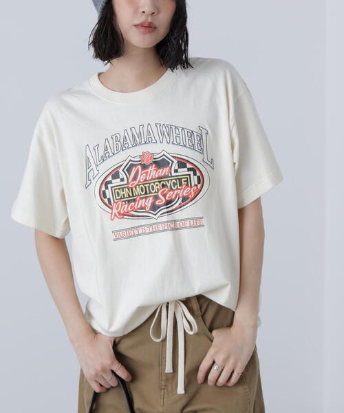 FREE'S MART(フリーズマート)の「◆〈フリーズマート別注〉テネシーリバービッグTシャツ(Tシャツ/カットソー・レディース・グレー/ホワイト・FREE)」の14枚目の写真