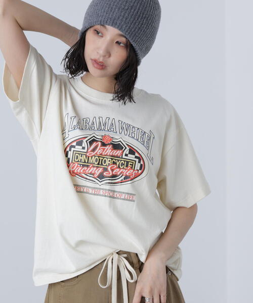FREE'S MART(フリーズマート)の「◆〈フリーズマート別注〉テネシーリバービッグTシャツ(Tシャツ/カットソー・レディース・グレー/ホワイト・FREE)」の15枚目の写真