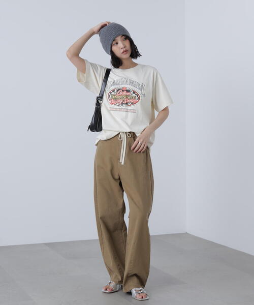 FREE'S MART(フリーズマート)の「◆〈フリーズマート別注〉テネシーリバービッグTシャツ(Tシャツ/カットソー・レディース・グレー/ホワイト・FREE)」の18枚目の写真