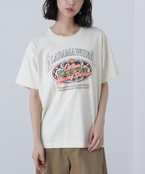 FREE'S MART(フリーズマート)の「◆〈フリーズマート別注〉テネシーリバービッグTシャツ(Tシャツ/カットソー・レディース・グレー/ホワイト・FREE)」の19枚目の写真