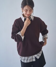 NUNIFE（ユニフィー）の「【NUNIFE】【リバイバル】スウェットライクニットプルオーバー（スウェット）」