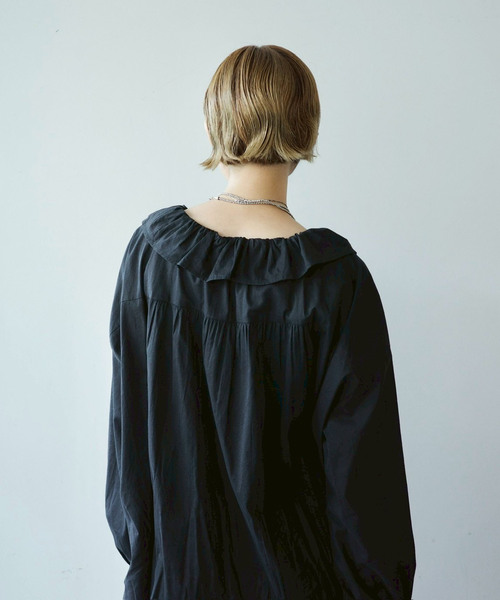 journal standard luxe◆コットンローン フリルパフブラウス JOURNAL STANDARD LUXE ブラウス シャツ 「追加」コットンローン