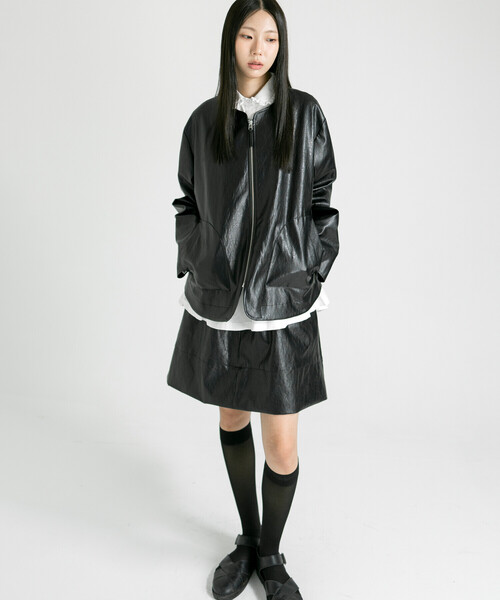 Bshop（ビショップ）の「eunoia | ジャガード ノーカラー